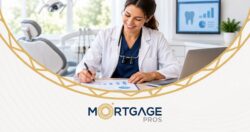 How is self-employed dentist income assessed for a home loan?