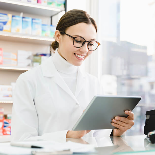 Pharmacist working Pharmacist working
